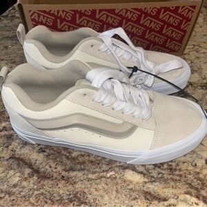 Vans White and Gray Sneakers NIB